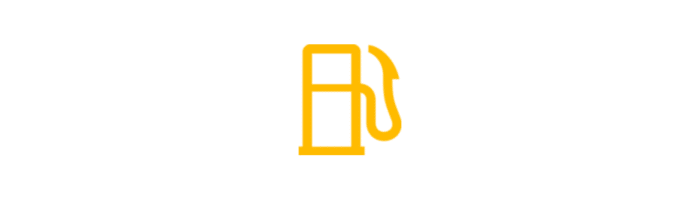 voyant orange carburant