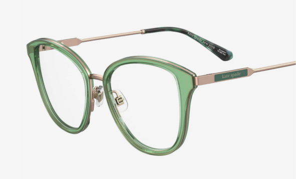 Fashionable green optical frames