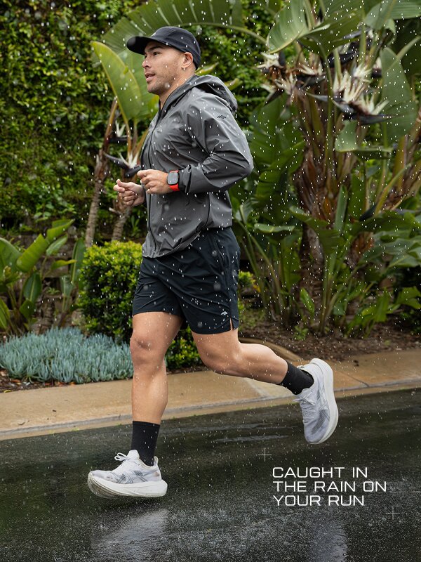Caught In Rain on your runn