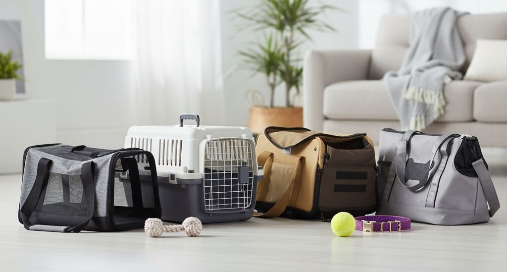 various dog carriers