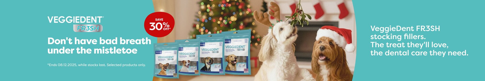 Veggiedent Fresh stocking filler sale