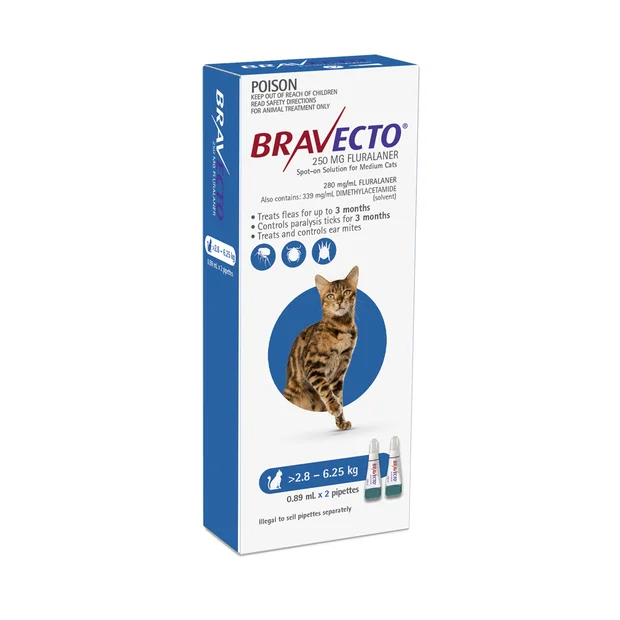 image of bravecto packaging