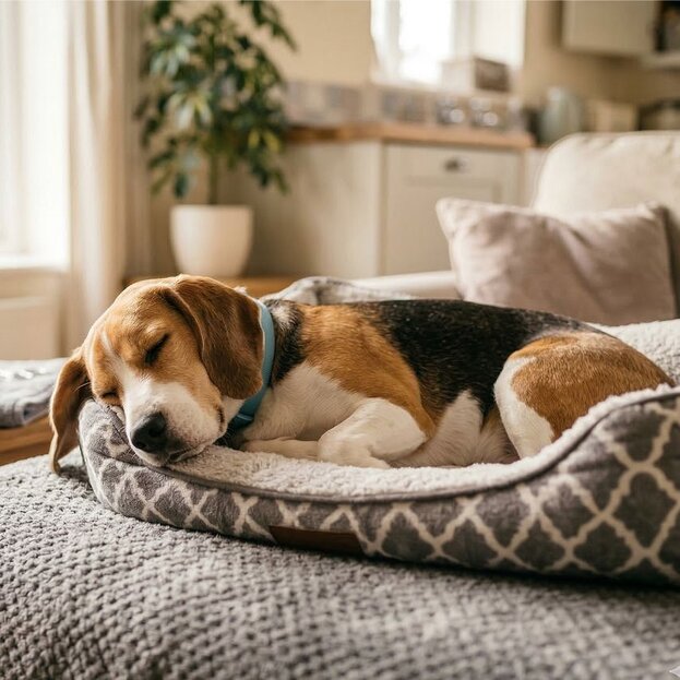 beagle-sleeping