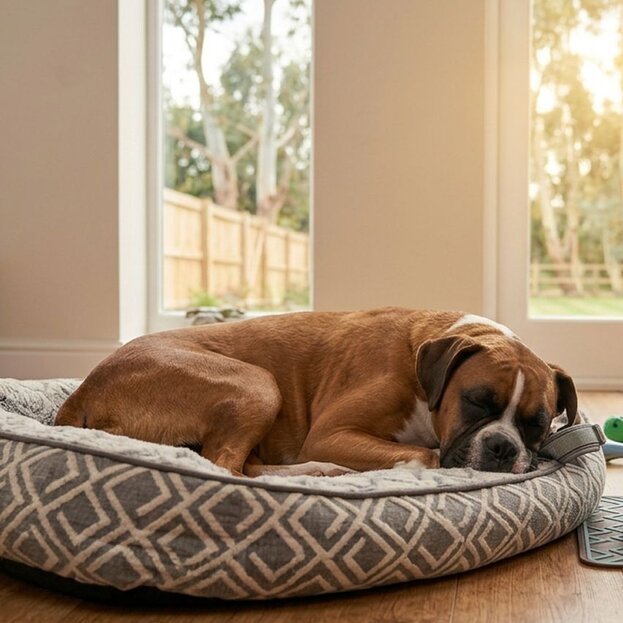 boxer-sleeping-indoors