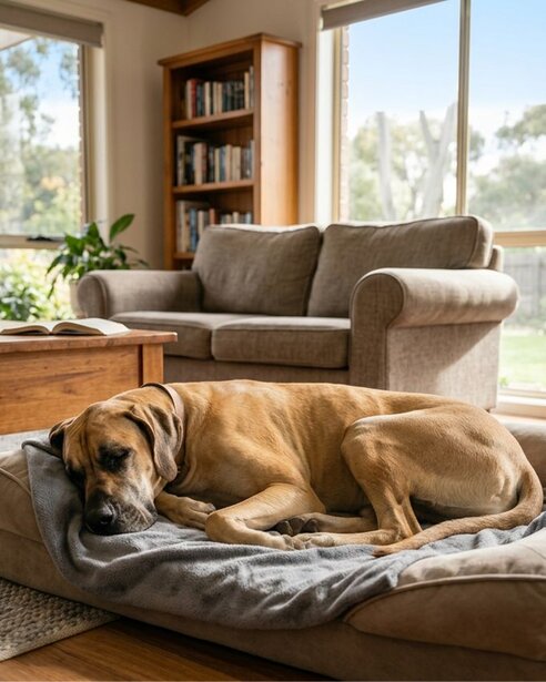 great-dane-sleeping-indoors