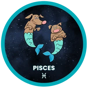 image of Pisces zodiac