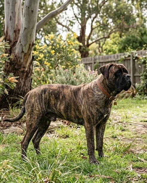bullmastiff-outdoors