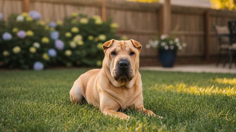 shar-pei-outdoors