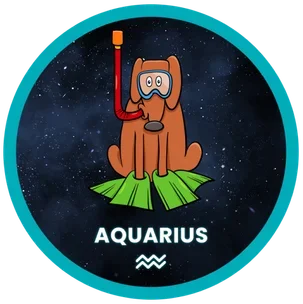 image of Aquarius zodiac
