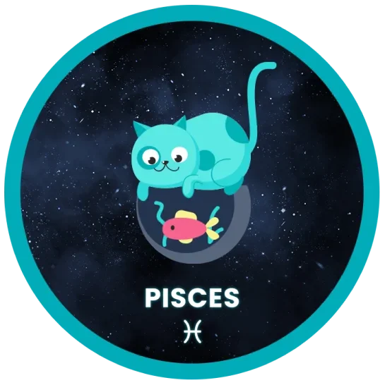 image of Pisces zodiac