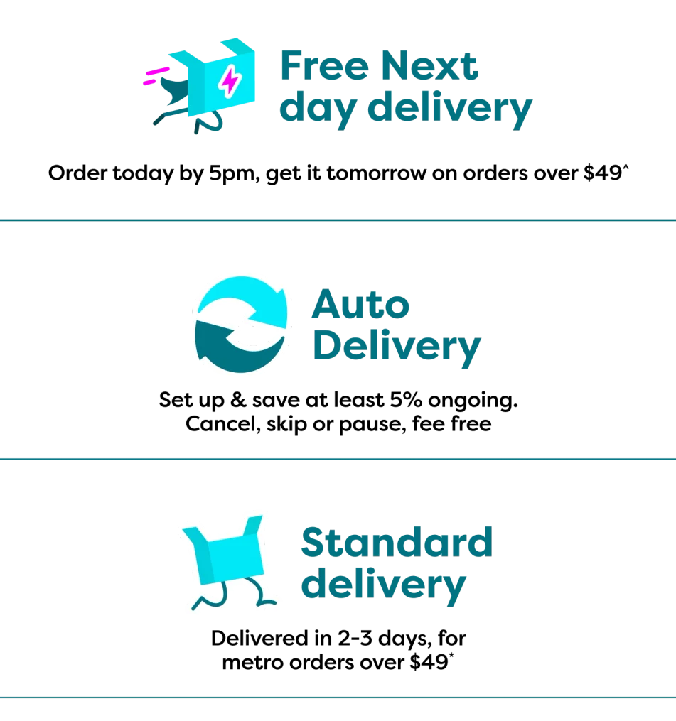 Delivery options
