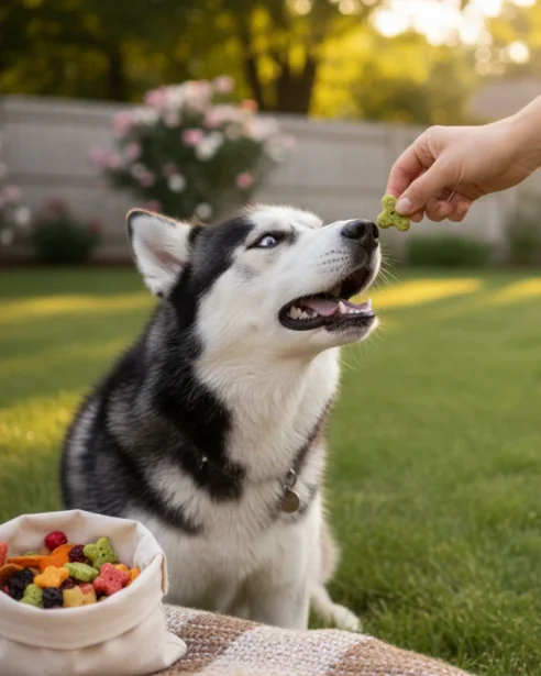 dog-eating-health-treat