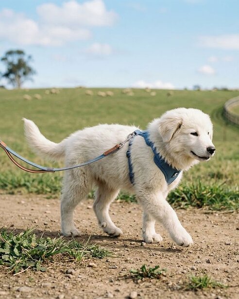 maremma-sheepdog-on-a-walk