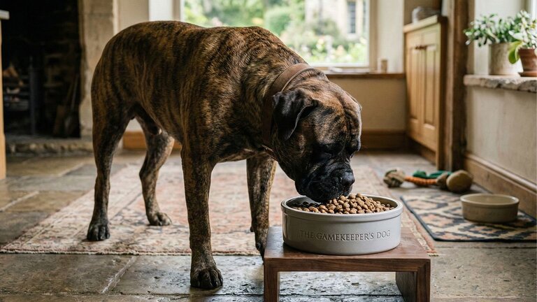 bullmastiff-eating-in-a-bowl