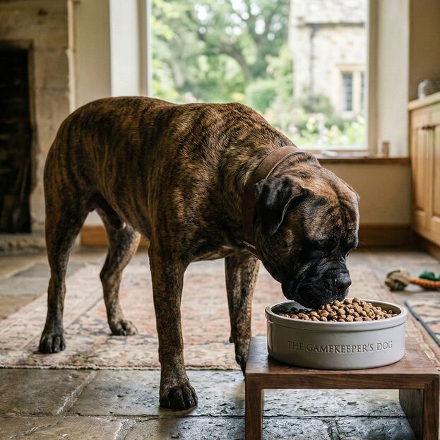 bullmastiff-eating-in-a-bowl