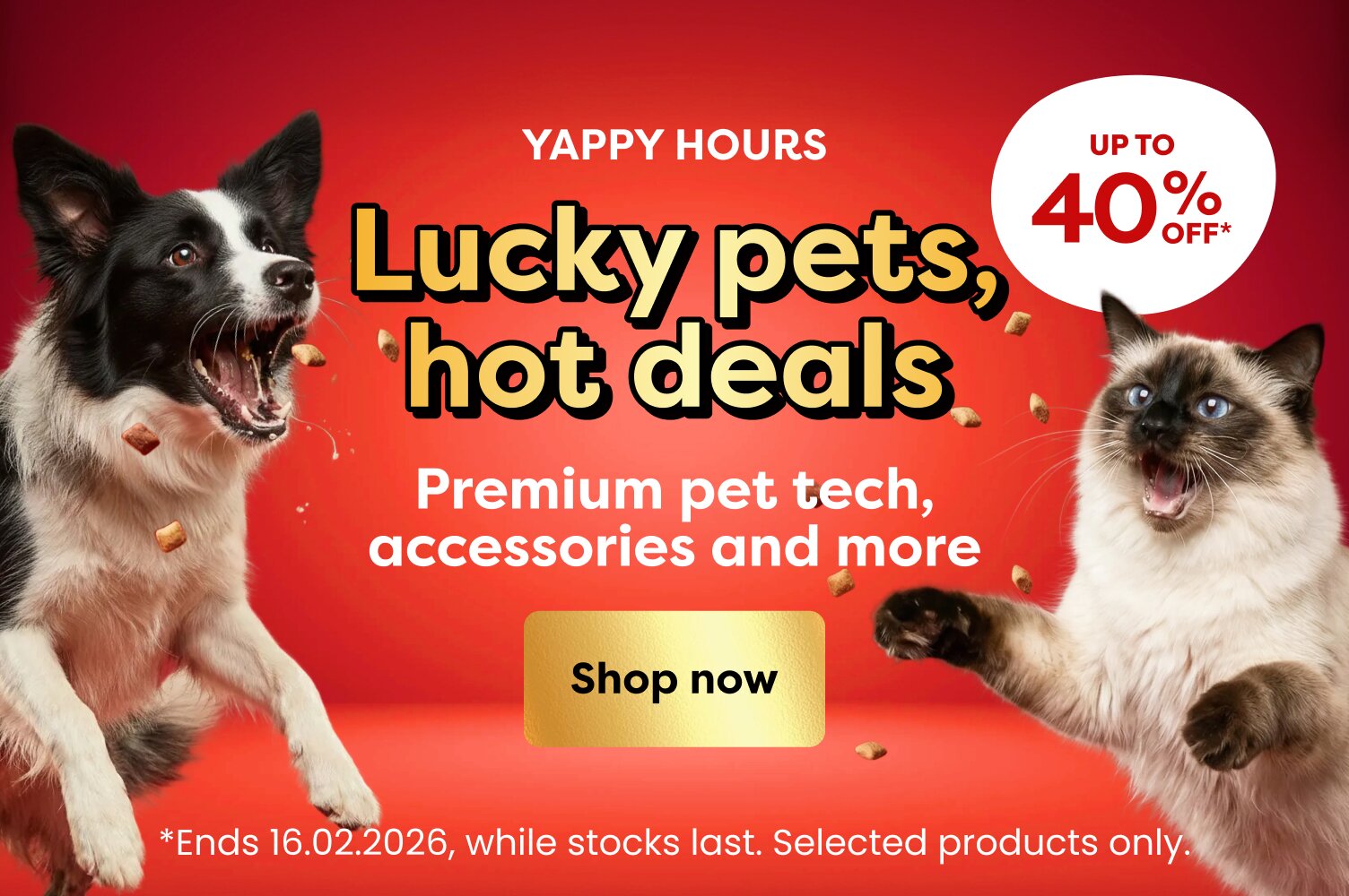 up to 40% off tech and accessories