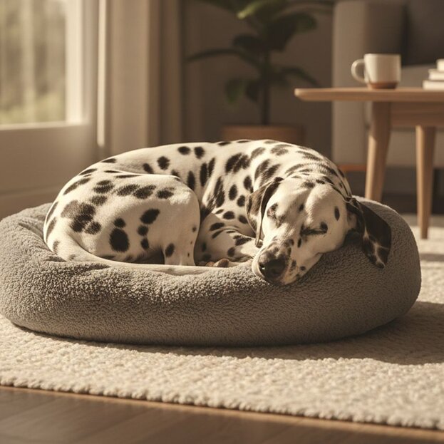 dalmatian-sleeping-indoors