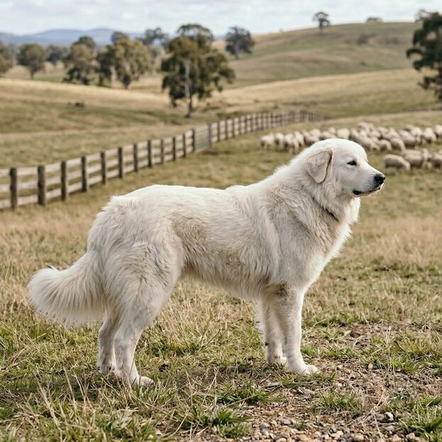 maremma-sheepdog-outdoors