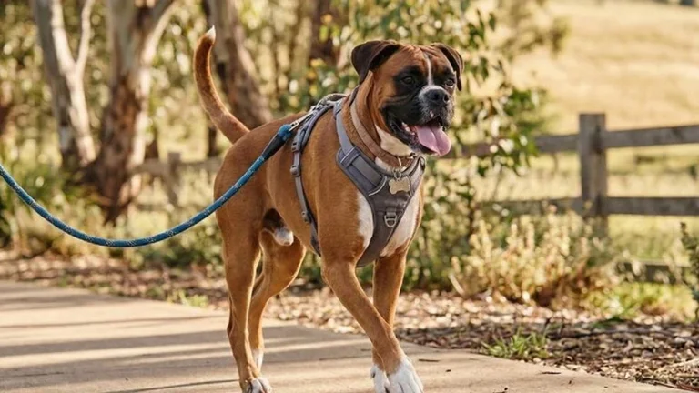 boxer-on-a-walk