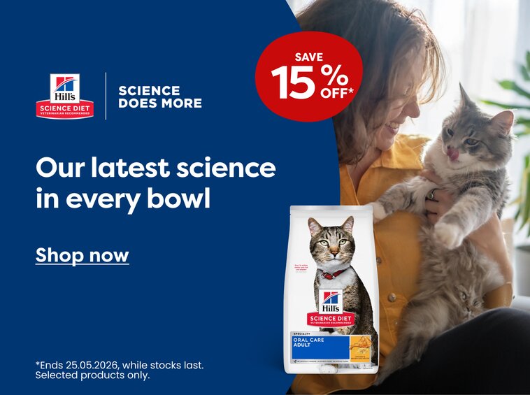 Save 15% off on Hills Science Diet