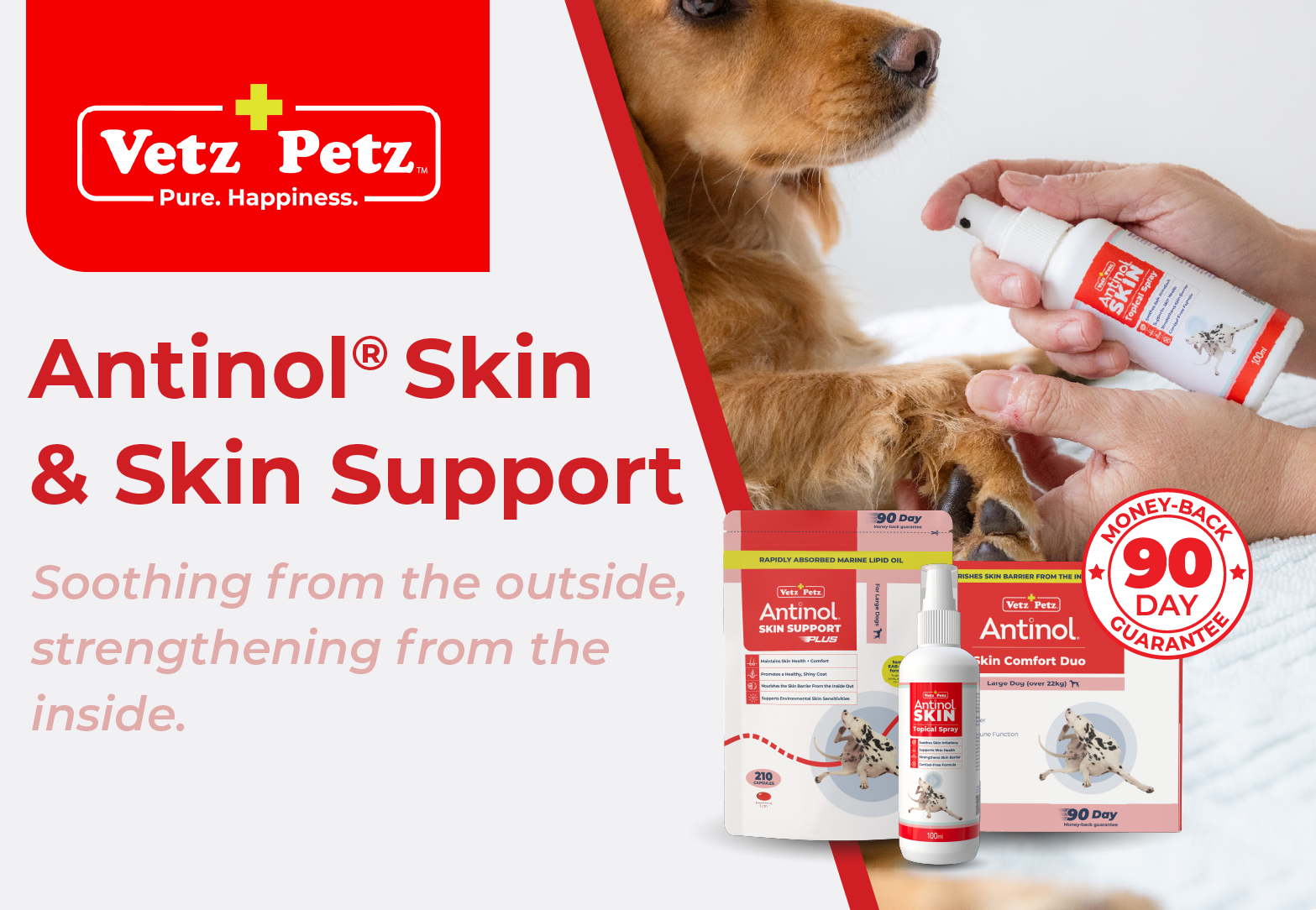 antinol skin care for pets
