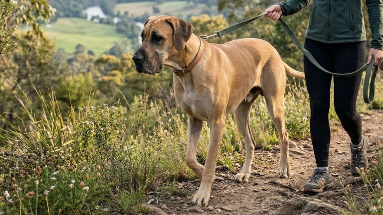great-dane-on-a-walk
