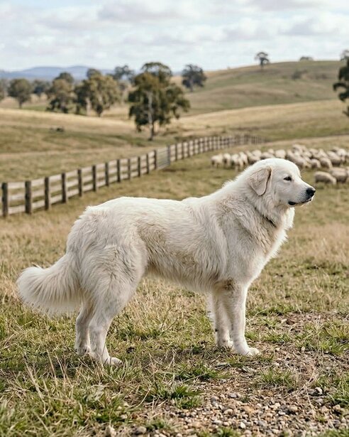 maremma-sheepdog-outdoors