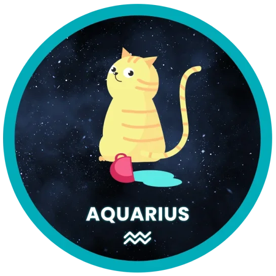 image of Aquarius zodiac