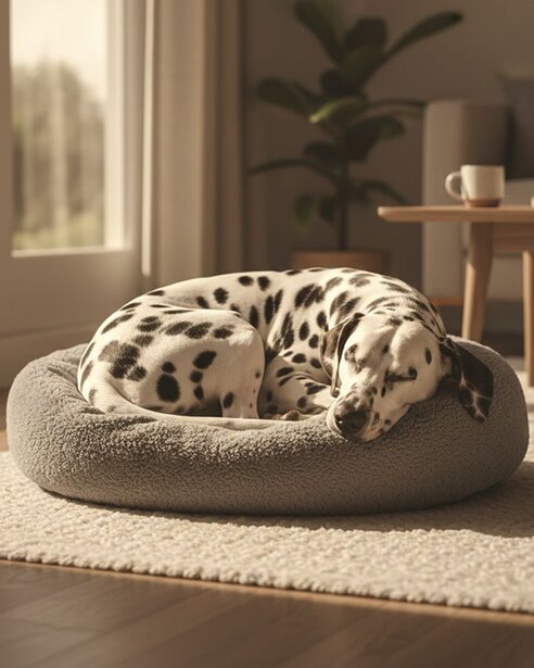 dalmatian-sleeping-indoors