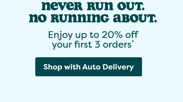 never run out