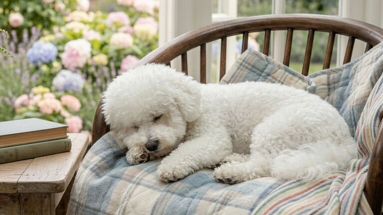 bichon-sleeping