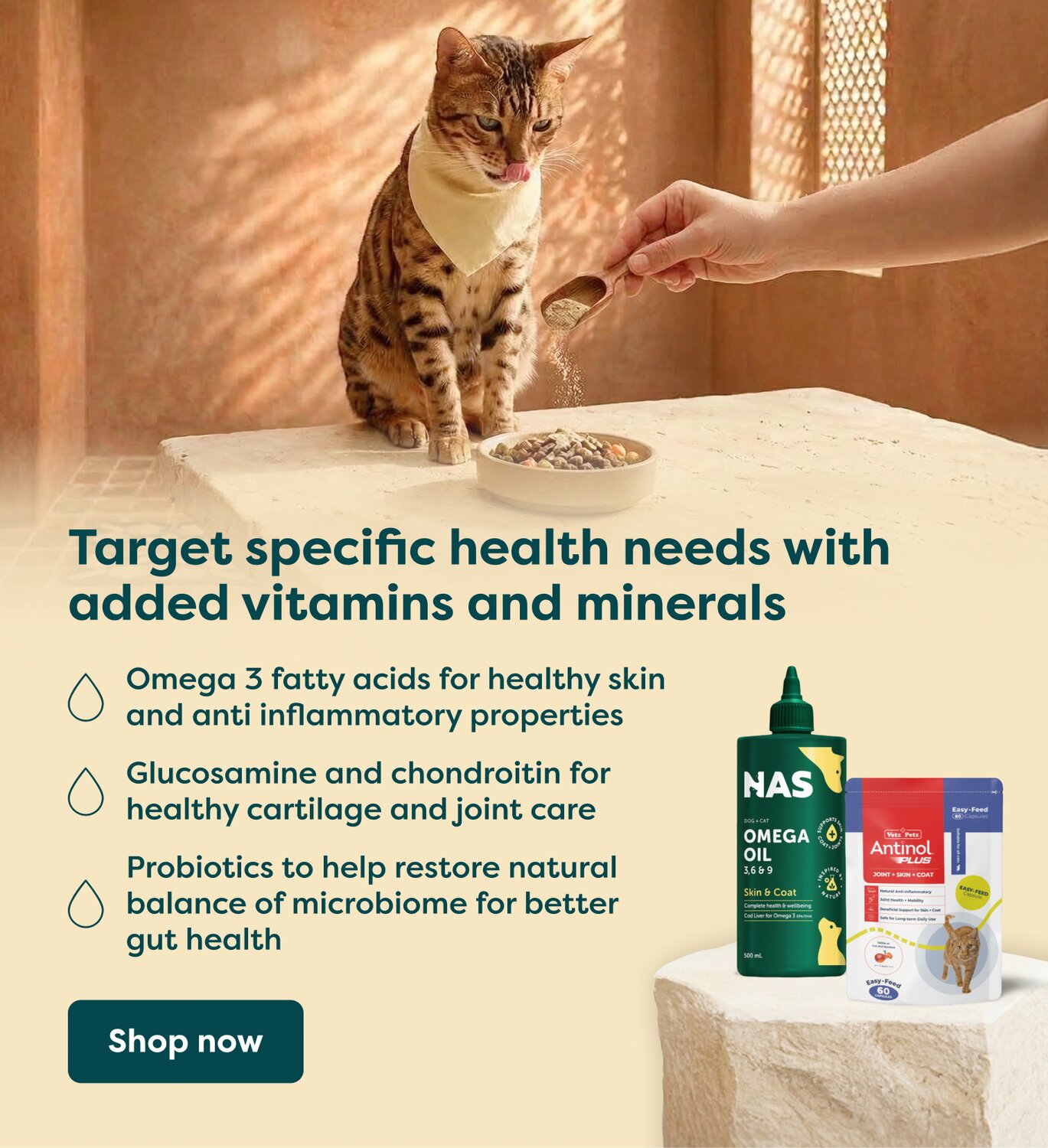 Target specific health needs