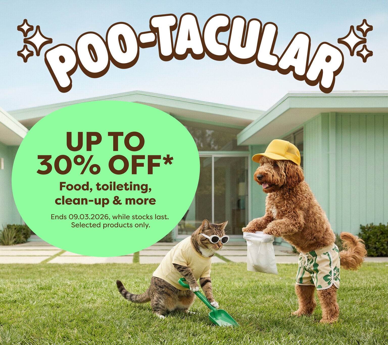Pootacular up to 30% off