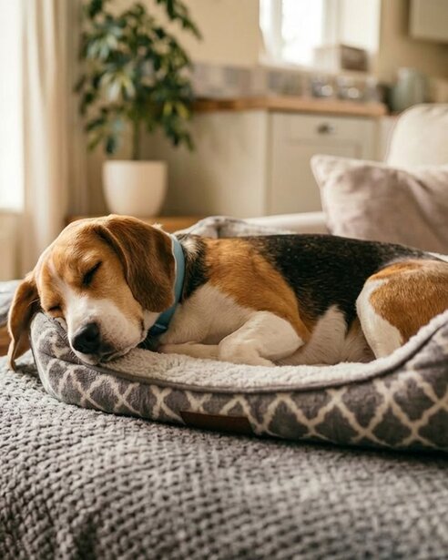 beagle-sleeping