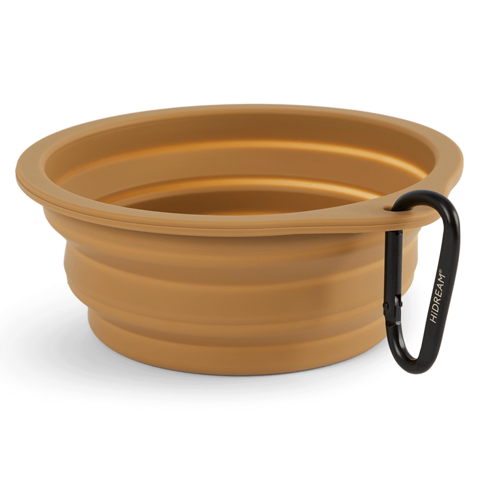 silicone travel pet bowl