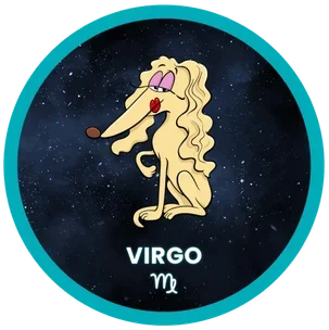 image of Virgo zodiac