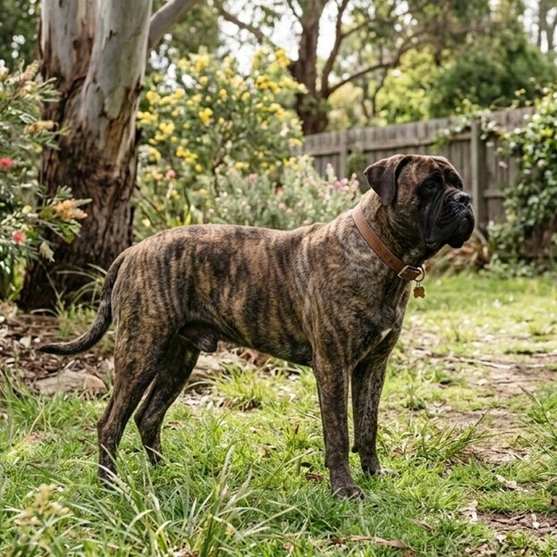 bullmastiff-outdoors