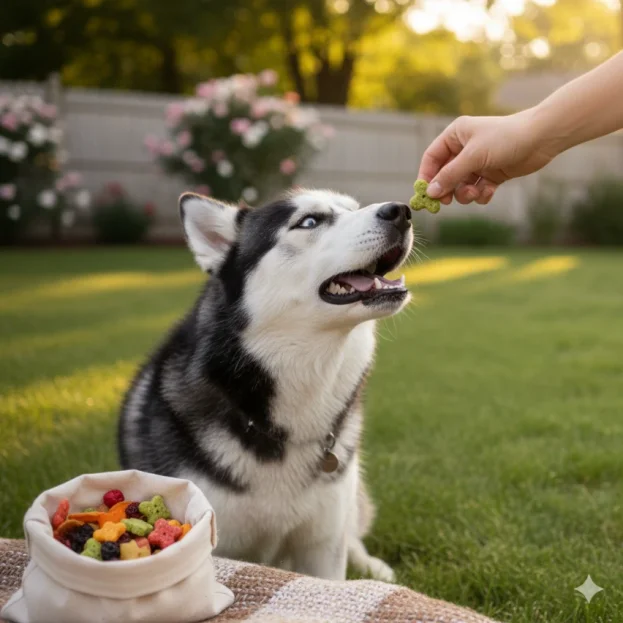 dog-eating-health-treat