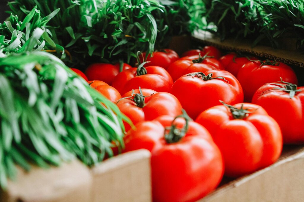 tomatoes and other vegetables