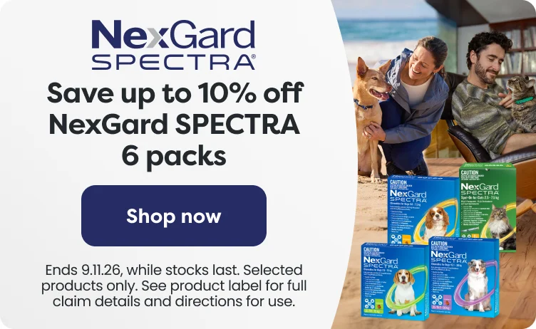 Up to 10% off NexGard SPECTRA