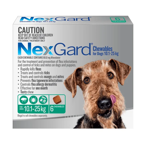 image of nexgard packaging