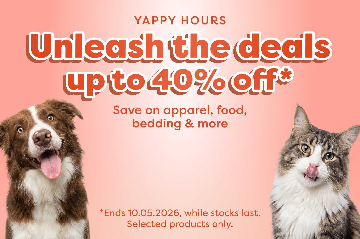 YAPPY HOURS | UP TO 40% OFF* 