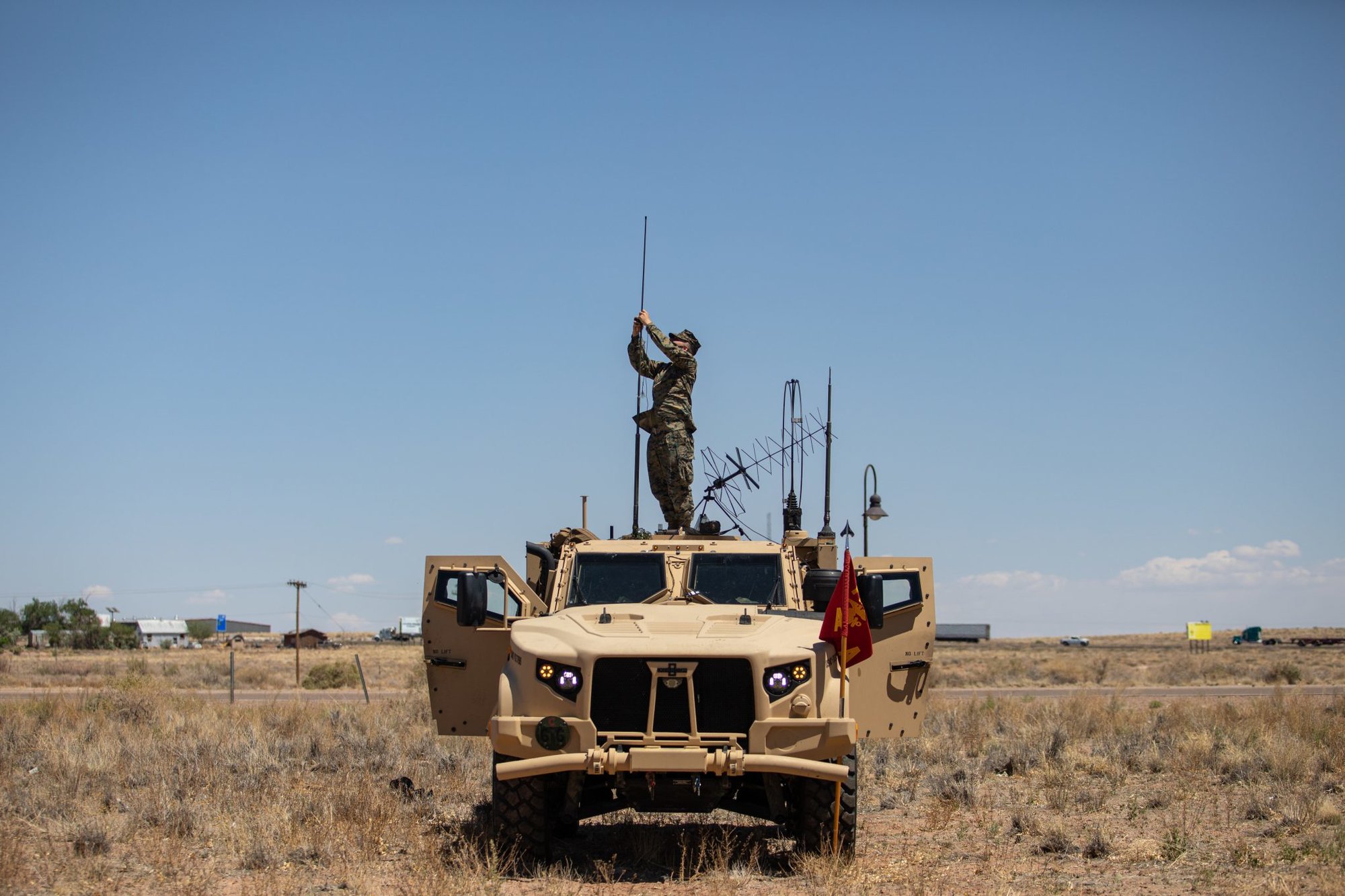 Marines Convoy Across the United States