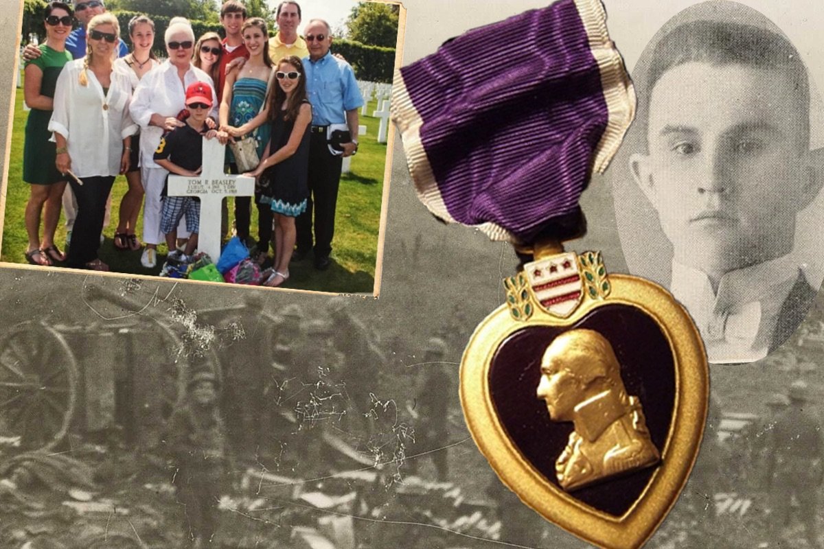posthumous Purple Heart awarded
