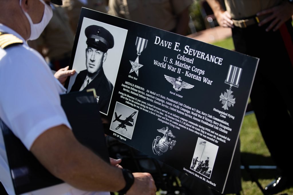 Col. Dave E. Severance, Iwo Jima veteran, Coffee or Die