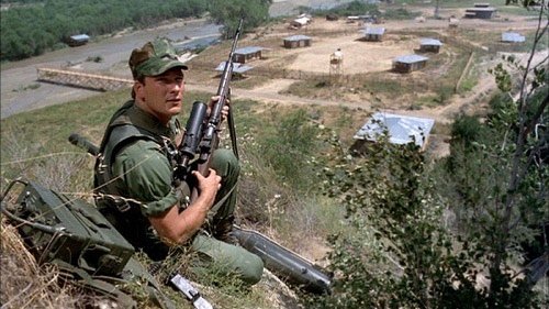 Uncommon Valor. When Patrick Swayze stars in an '80s movie, you know it's going to be a good one.