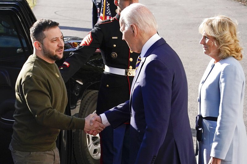 Joe Biden, Volodymyr Zelenskyy, Jill Biden