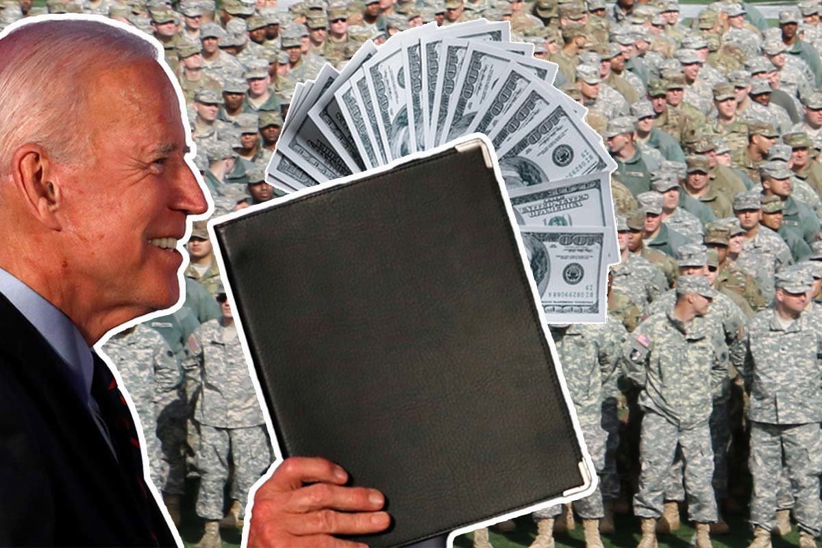 Biden Troops Pay Raise