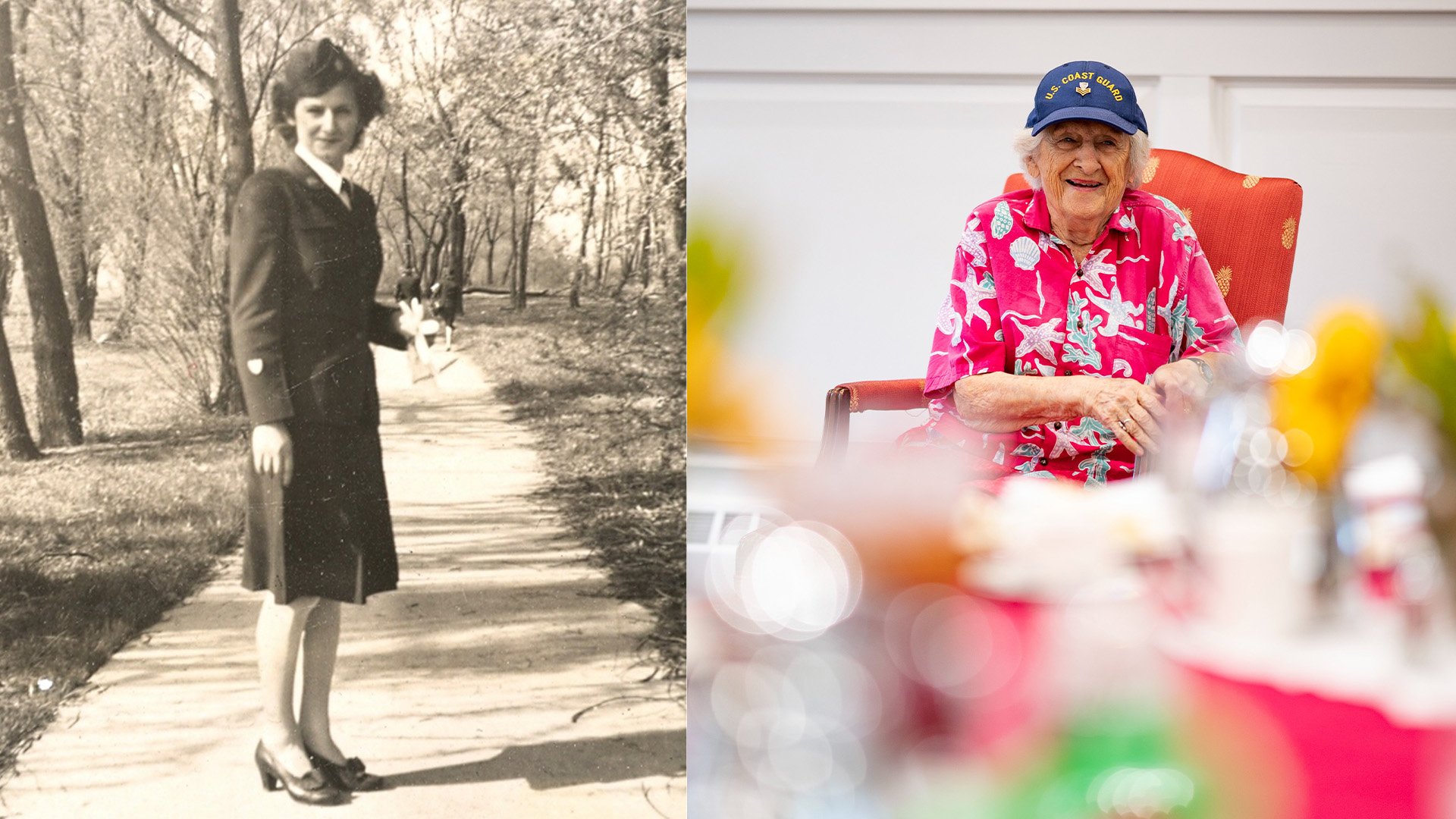 Chief Yeoman Mary Raissa Stewart, a trailblazing World War II SPAR beloved by the US Coast Guard, died on Dec. 29, 2022. She was 101. Coffee or Die Magazine composite.