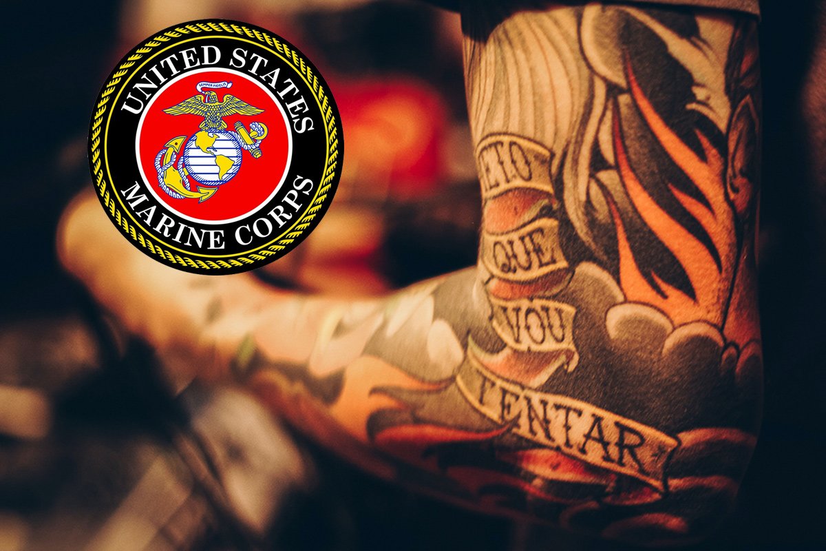 marines tattoo